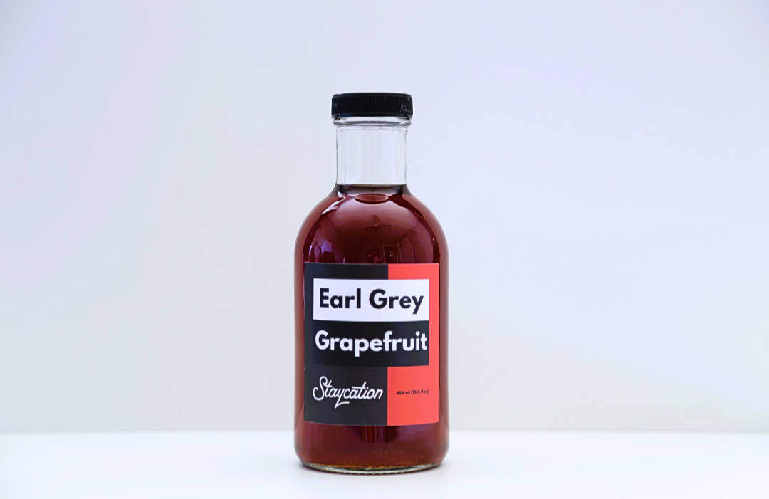 Earl Grey Grapefruit Syrup