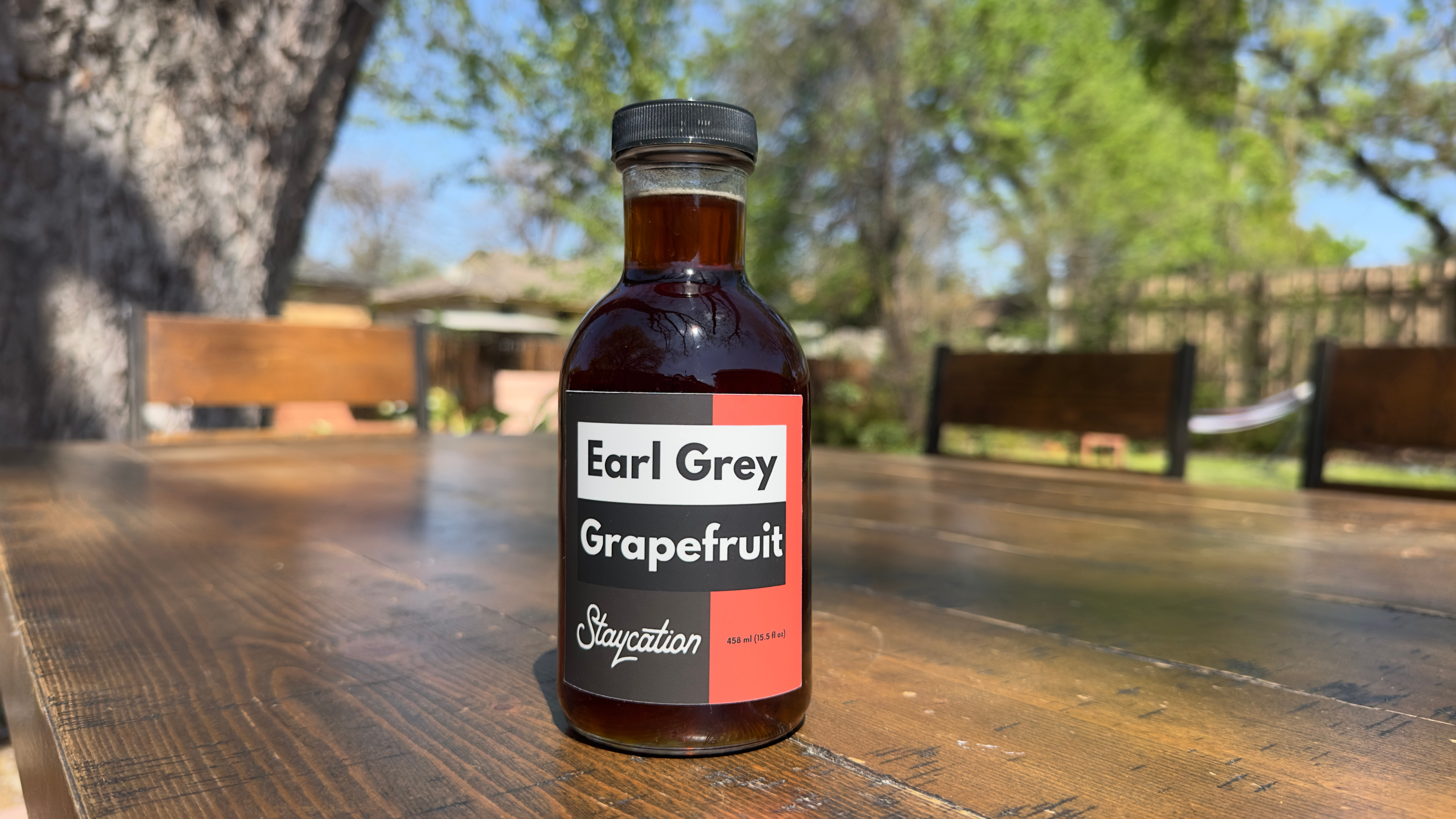 Earl Grey Grapefruit Syrup 12oz